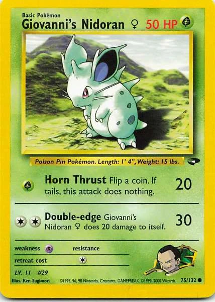 Giovanni's Nidoran♀ - Gym Challenge #75