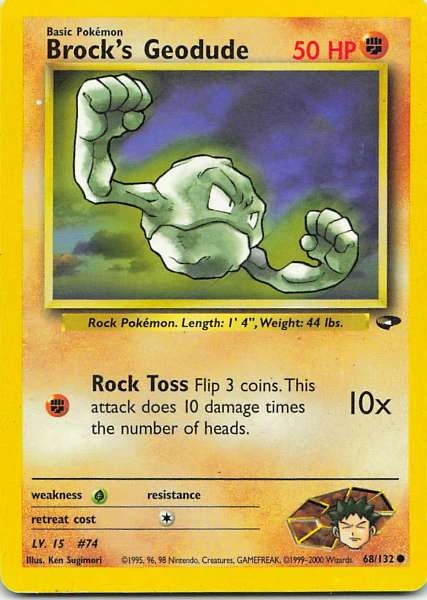 Brock's Geodude - Gym Challenge #68