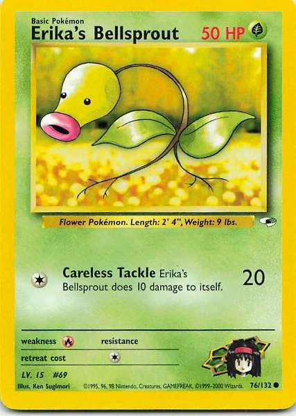 Erika's Bellsprout - Gym Heroes #76