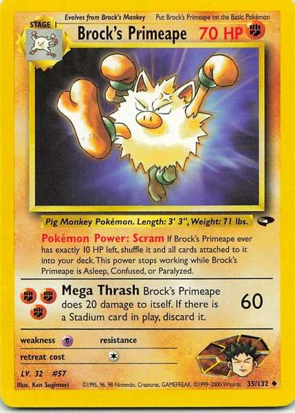 Brock's Primeape - Gym Challenge #35