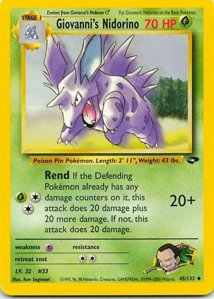 Giovanni's Nidorino - Gym Challenge #45