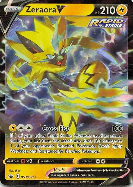 Zeraora V - Damaged #53