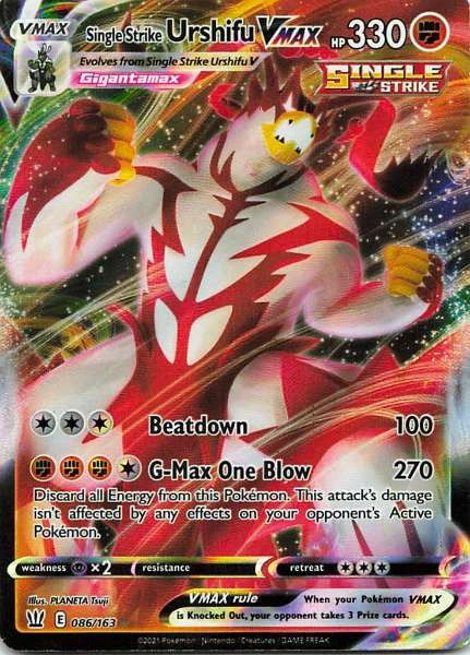 Single Strike Urshifu VMAX - Battle Styles #86
