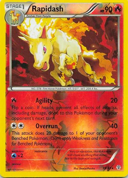 Rapidash - Generations #15