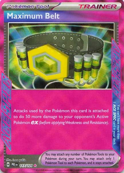 Maximum Belt - Prismatic Evolutions #117