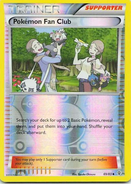 Pokémon Fan Club - Reverse Holo #69