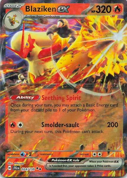 Blaziken ex - Journey Together #024