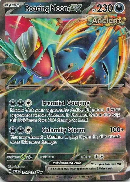 Roaring Moon ex - Paradox Rift #124
