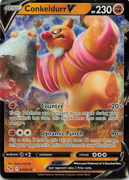 Conkeldurr V - Pokémon GO #040