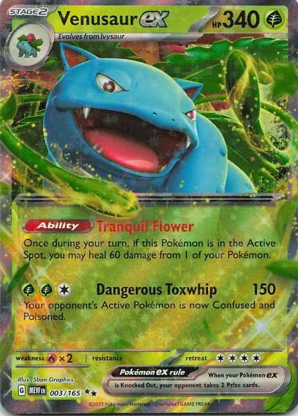 Mega Venusaur ex - Mega Evolution #003