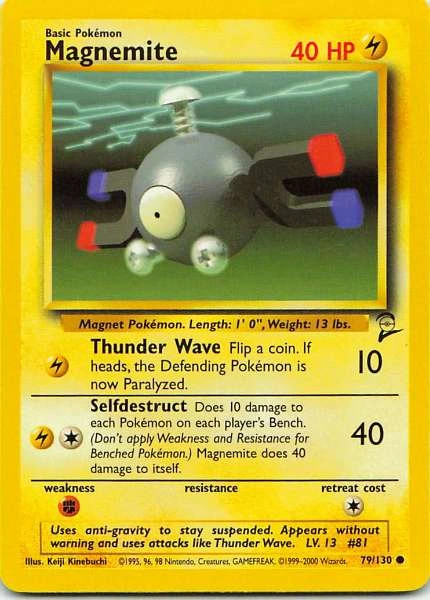 Magnemite - Base Set 2 #79