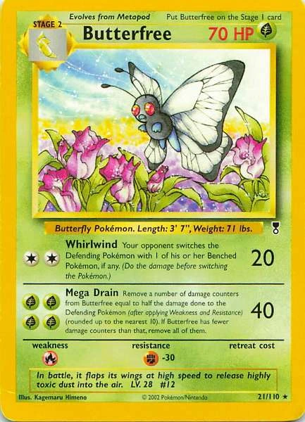 Butterfree - Legendary Collection #21