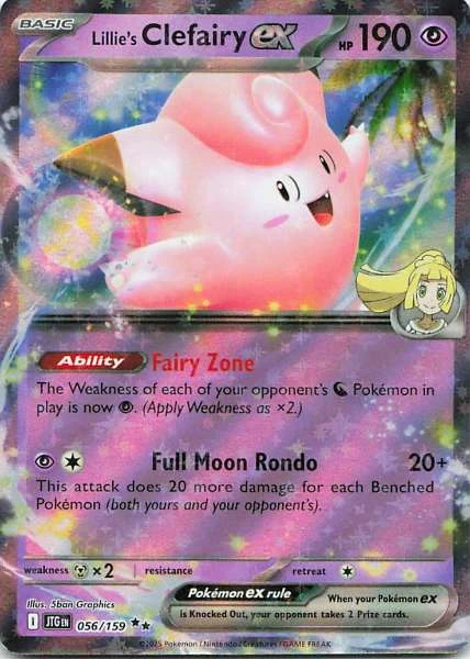 Lillie's Clefairy ex - Journey Together #056