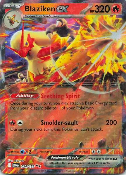 Blaziken ex - Journey Together #024