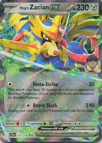 Hop's Zacian ex - Journey Together #111