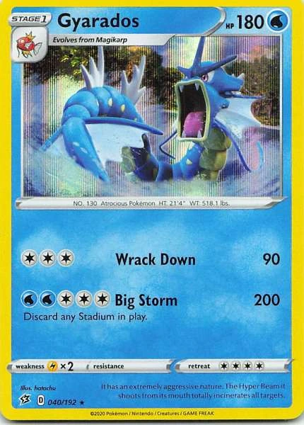 Gyarados - Sword & Shield #40