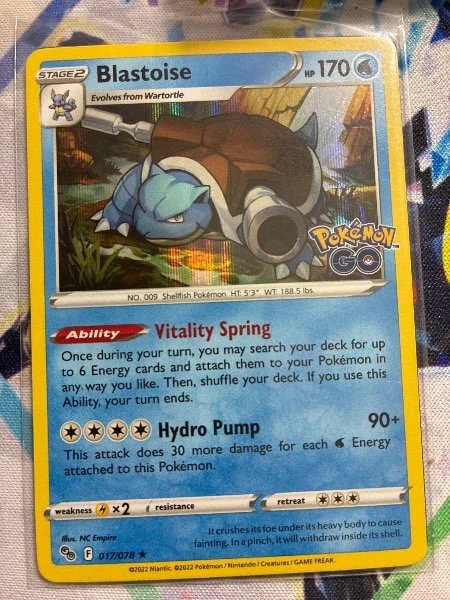 Blastoise - Pokémon GO #017