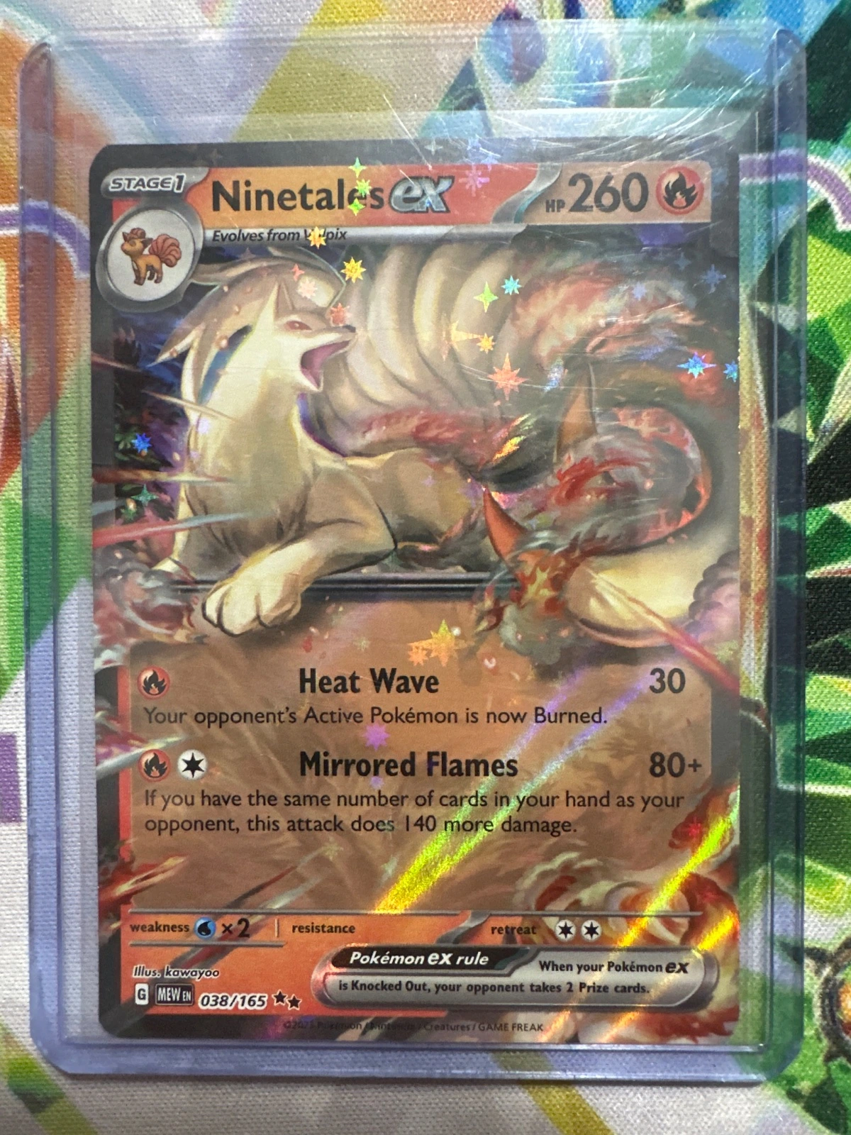 Ninetales ex - 151 #038