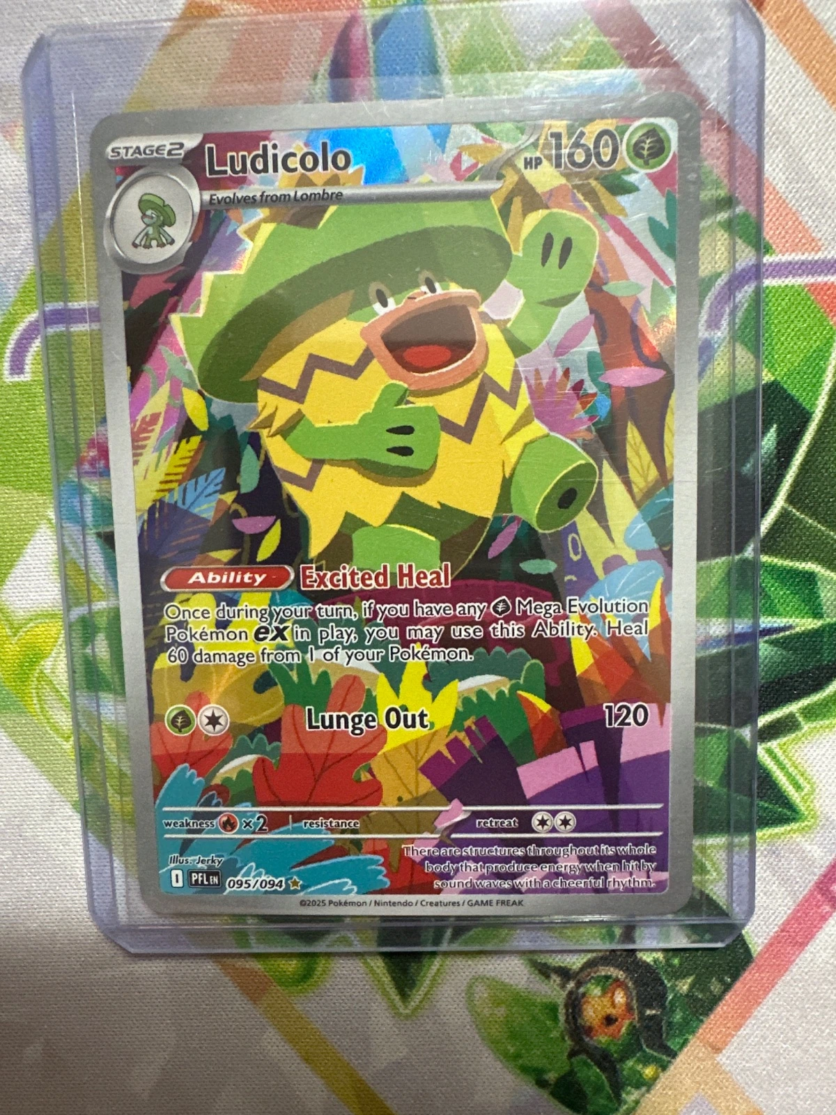 Ludicolo - Phantasmal Flames #095