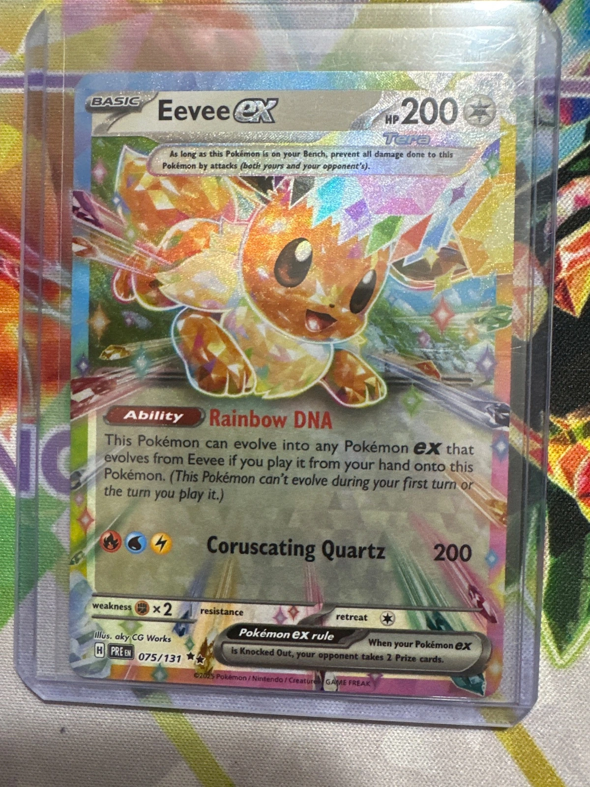 Eevee ex - Prismatic Evolutions #075