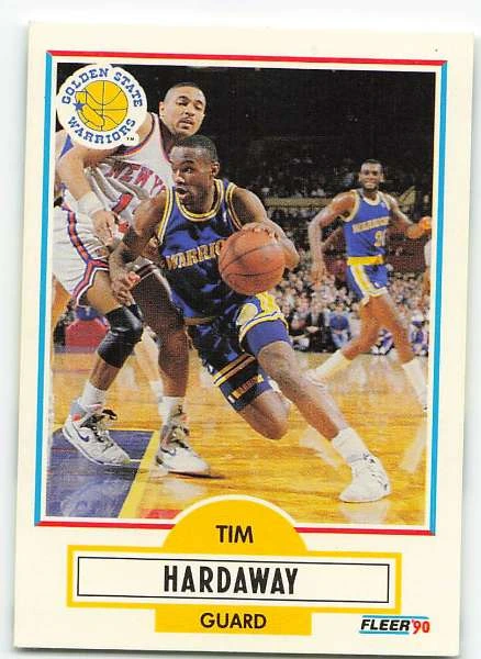 Tim Hardaway - 1990 Fleer #63