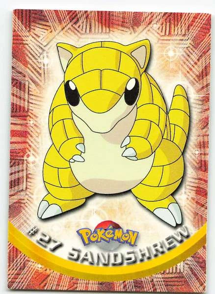 Sandshrew - Topps ##27