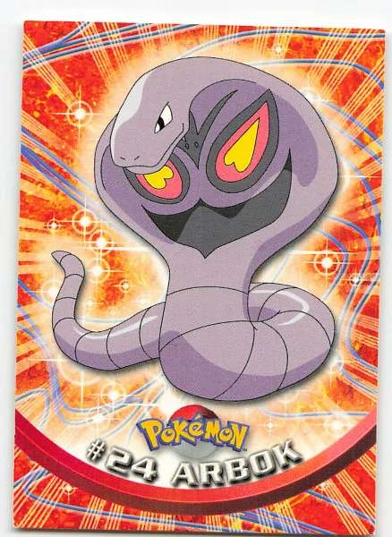 Arbok - Topps ##24