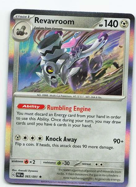 Revavroom Holo - Paldean Fates #065/091