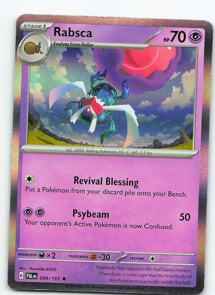 Rabsca Holo - Paldea Evolved #099/193