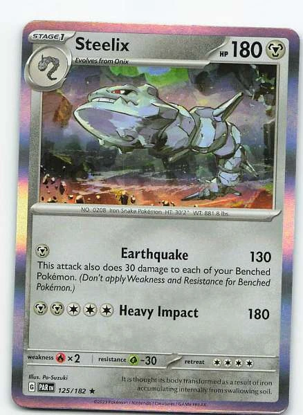 Steelix Holo - Paradox Rift #125/182