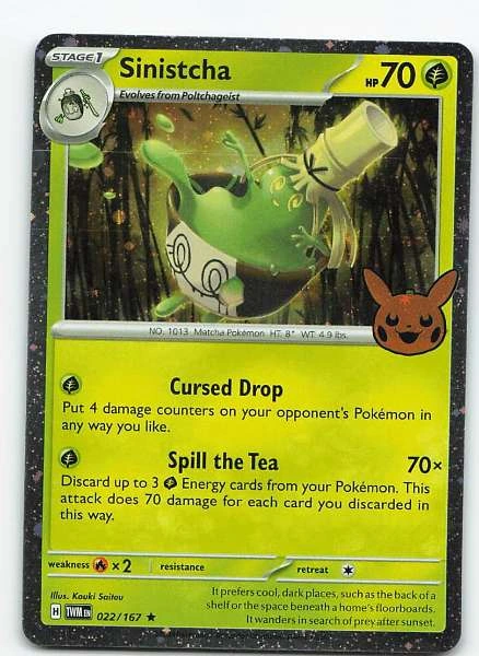 Sinistcha Holo - Trick-or-Trade #022/167