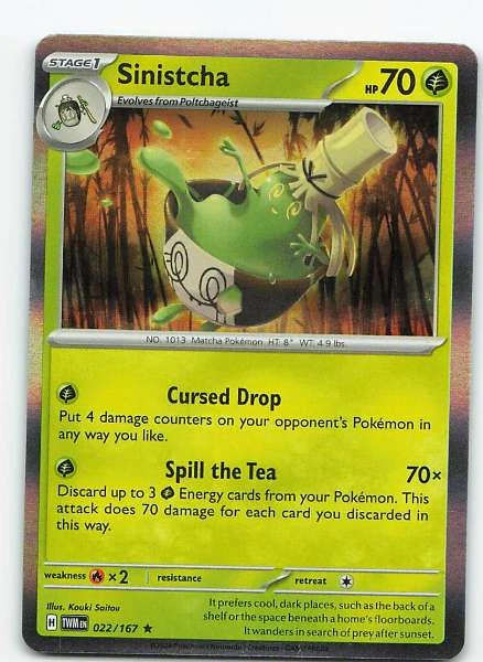 Sinistcha Holo - Twilight Masquerade #022/167