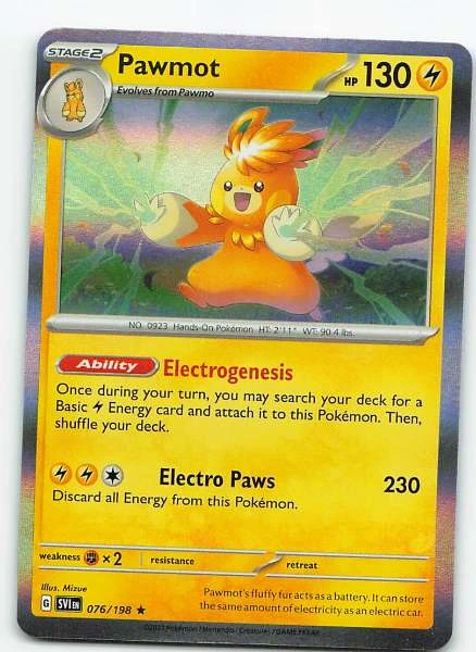 Pawmot Holo - Scarlet & Violet #076/198