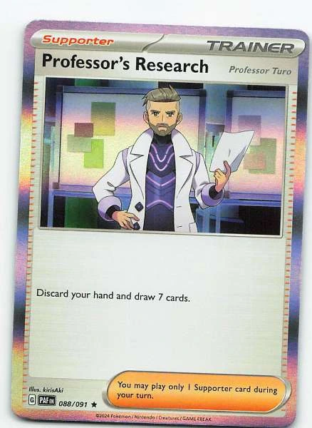 Professor's Research - Paldean Fates #088/091