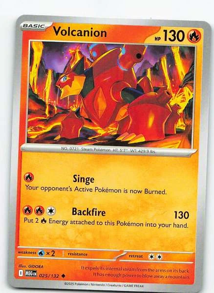 Volcanion - Mega Evolution #025/132