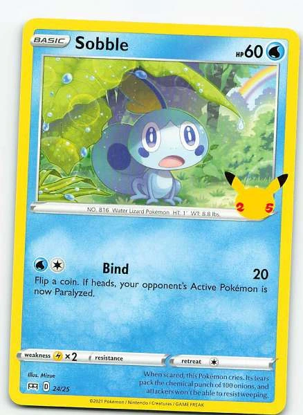 Sobble - Celebrations #24/25