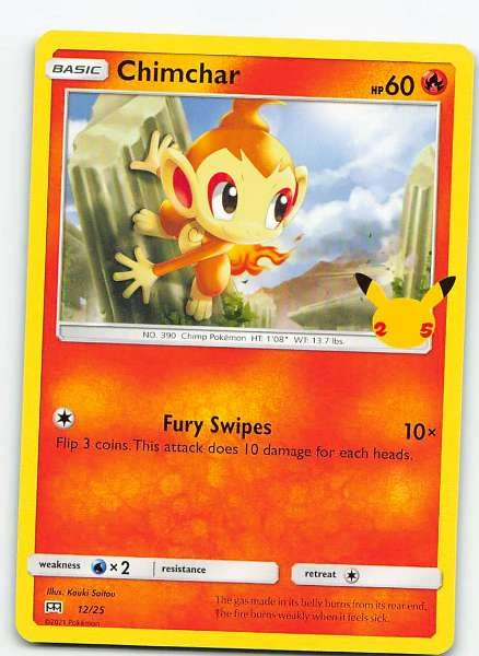 Chimchar - Celebrations #12/25