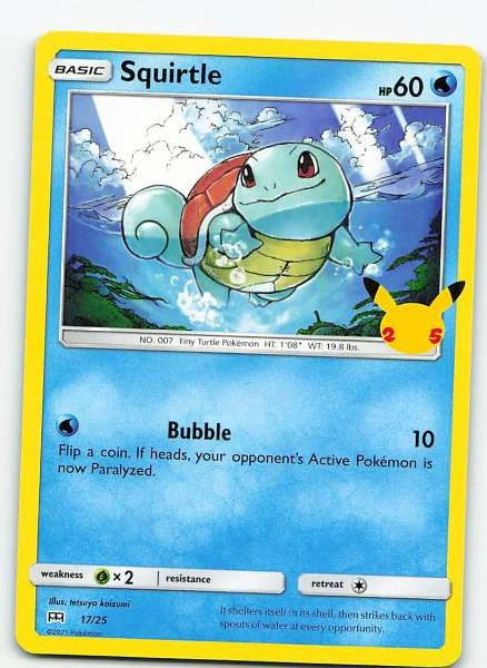Squirtle - Celebrations #17/25