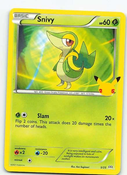 Snivy - Celebrations #5/25