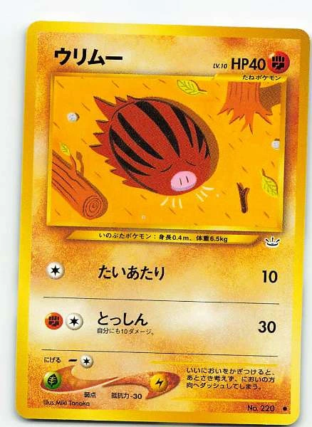 Swinub (JP) - Neo Revelation #No. 220