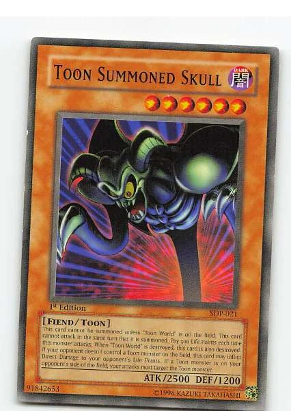 Toon Summoned Skull 1st Edition - SDP-021 #SDP-021