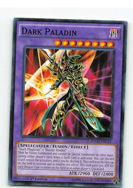 Dark Paladin 1st Edition - YGLD-EN #YGLD-ENC41