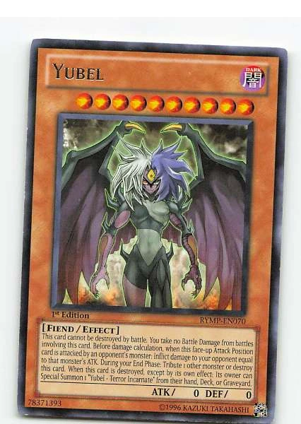 Yubel 1st Edition #RYMP-EN070