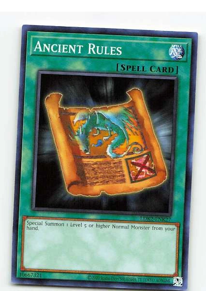 Ancient Rules - LDK2-ENK27 #LDK2-ENK27