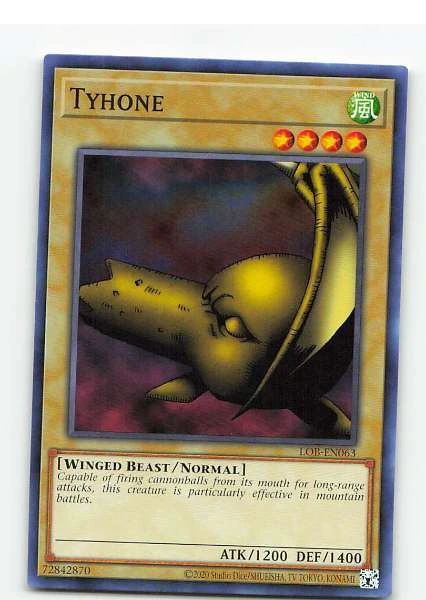 Tyhone - Legend of Blue Eyes White Dragon #LOB-EN063