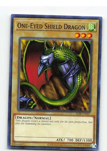One-Eyed Shield Dragon - Legend of Blue Eyes #LOB-EN087