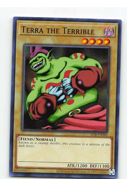 Terra the Terrible - Legend of Blue Eyes #LOB-EN080