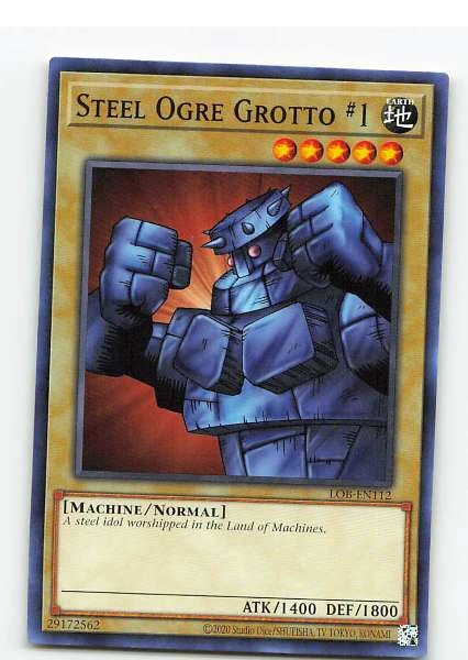 Steel Ogre Grotto - Legend of Blue Eyes White Dragon #LOB-EN112