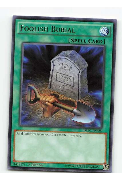 Foolish Burial 1st Edition - DPBC-EN #DPBC-EN025