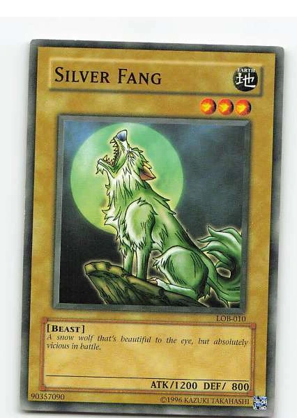 Silver Fang - Legend of Blue Eyes White Dragon #LOB-010